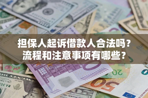 北京担保人起诉借款人合法吗？流程和注意事项有哪些？