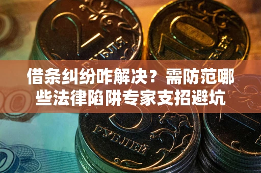 北京借条纠纷咋解决？需防范哪些法律陷阱专家支招避坑