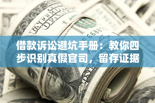 北京借款诉讼避坑手册：教你四步识别真假官司，留存证据不踩雷