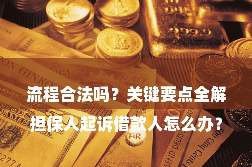 北京

担保人起诉借款人怎么办？流程合法吗？关键要点全解析