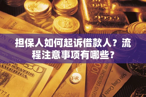 北京担保人如何起诉借款人？流程注意事项有哪些？